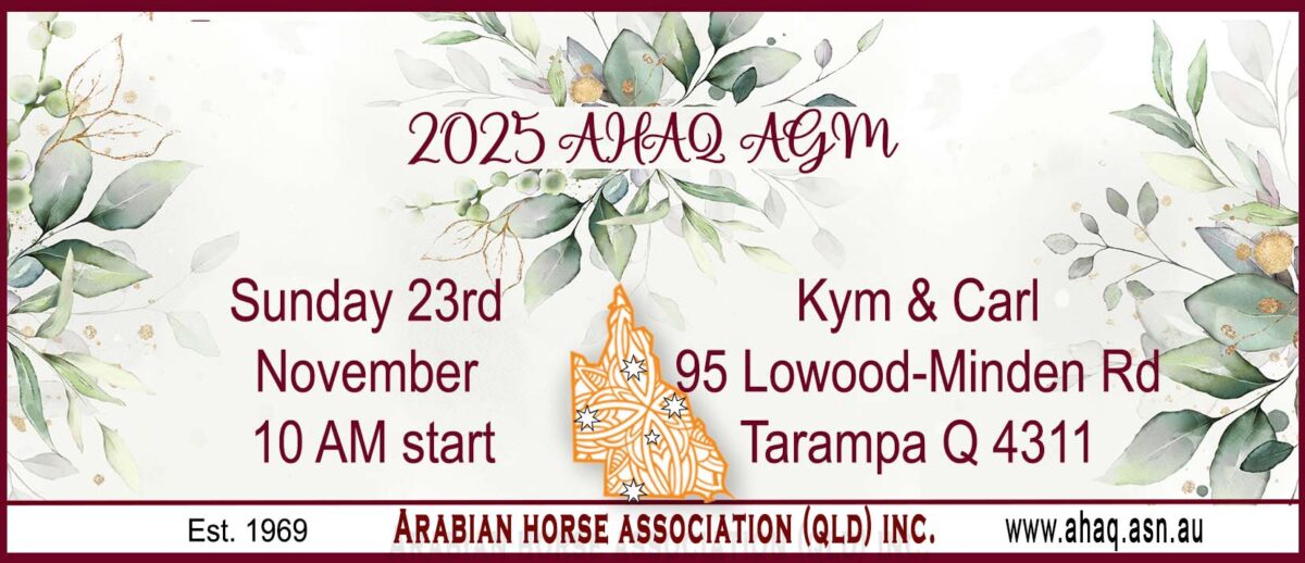 2025 AHAQ AGM