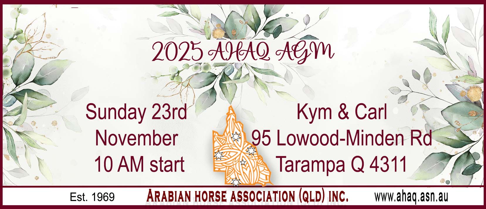 2025 AHAQ AGM